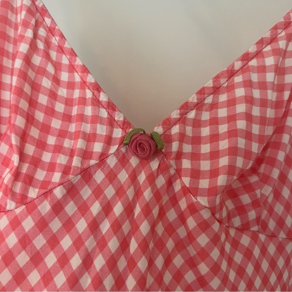 Free People Checkered Women's minidress - Picture 4 of 6